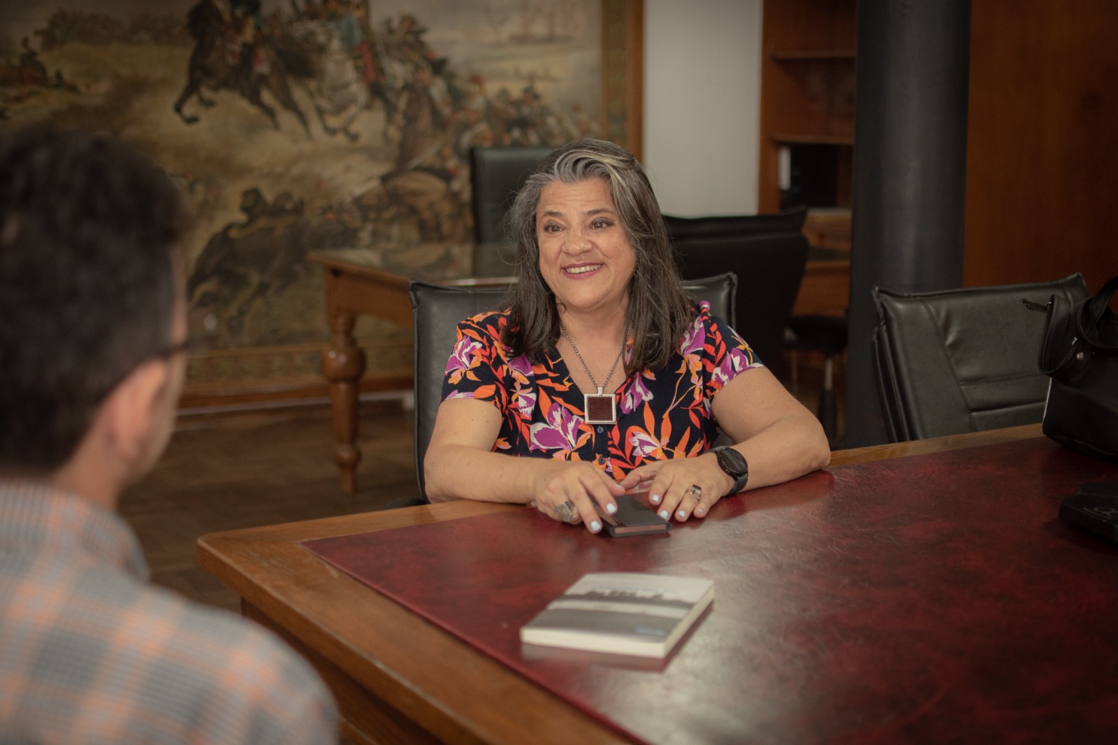 Mariana Melhem, autora de Ciudades del río. Foto: Juliana Faggi.