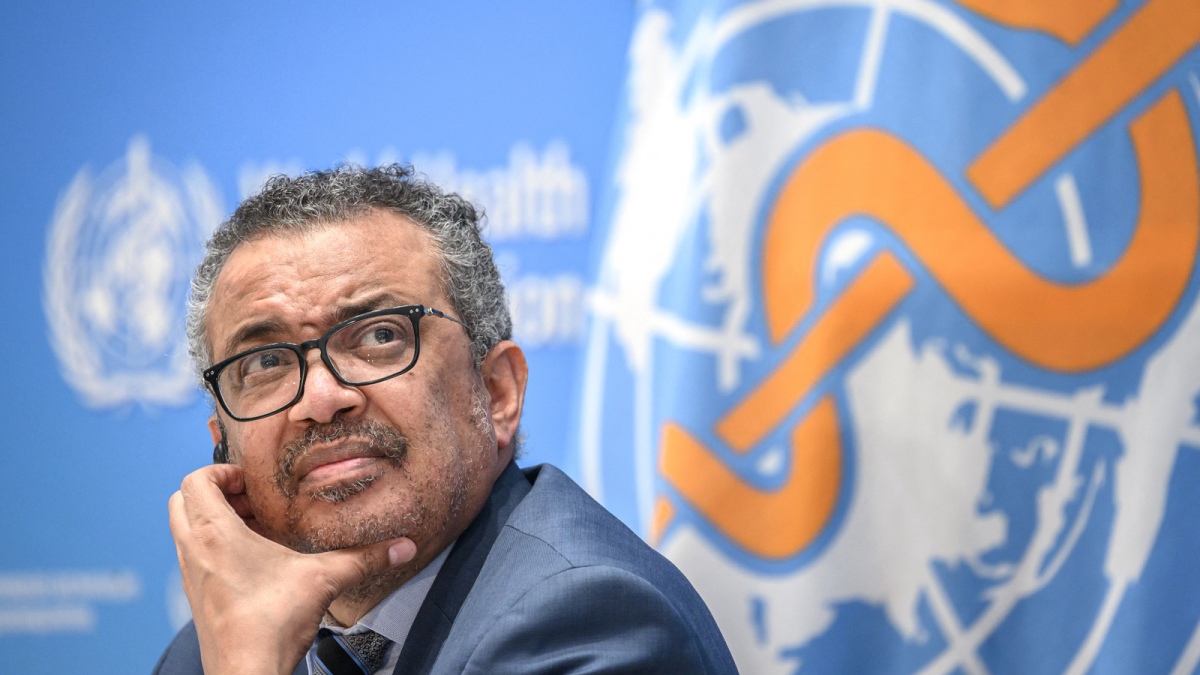 Tedros Adhanom Ghebreyesus, director general de la OMS. / Foto: AFP.