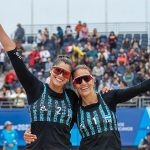 Gran estreno. La formidable dupla logró el primero de los tres pasos iníciales. Hoy enfrentarán desde las 12 horas a Perú.