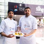 Diego Beber y Miguel Sartori, del equipo de Justo Restaurant.