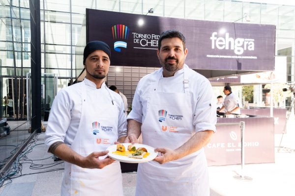 Diego Beber y Miguel Sartori, del equipo de Justo Restaurant.