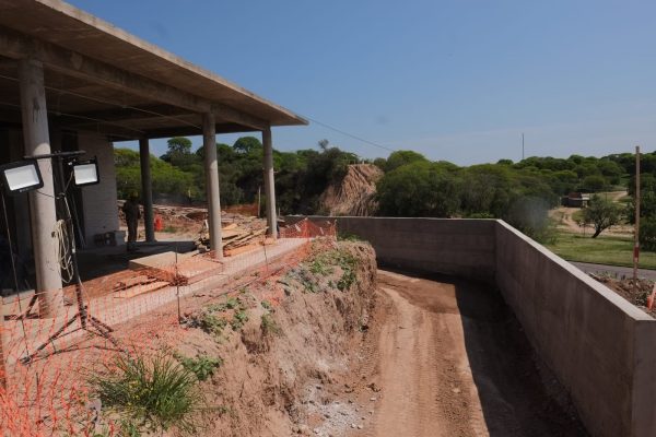 La obra del planetario fue reactivada por la actual gestión.