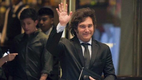 Javier Milei, el presidente libertario que asume en unas horas la conducción de Argentina.