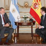 Milei se reunió ayer con el Rey Felipe VI de España y también con una delegación proveniente de Estados Unidos.