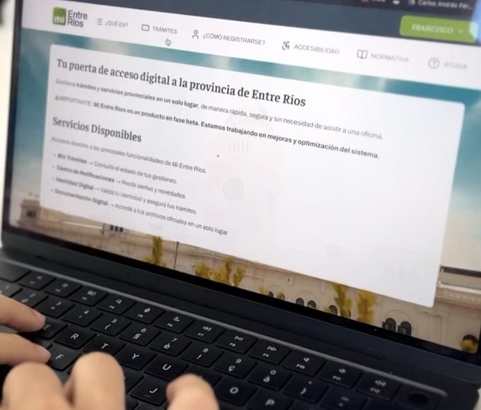 La herramienta, desarrollada por la Secretaría de Modernización, bajo la órbita de la Secretaría General de la Gobernación, ya se encuentra disponible en la plataforma Mi Entre Ríos (www.mientrerios.org), el ecosistema digital de servicios provinciales.