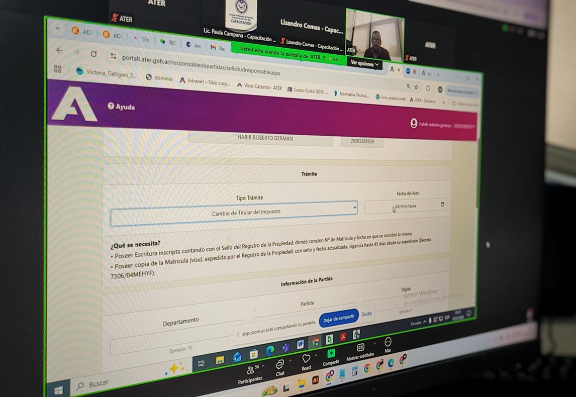 Más de 100 profesionales se anotaron en las charlas de ATER sobre tributaria