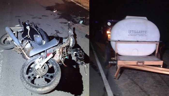 Choque brutal en Ruta 4: menor grave tras impactar contra trailer sin luces