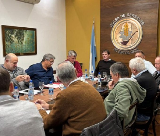 Diego Camuñas asumió como presidente de la Bolsa de Cereales de Entre Ríos