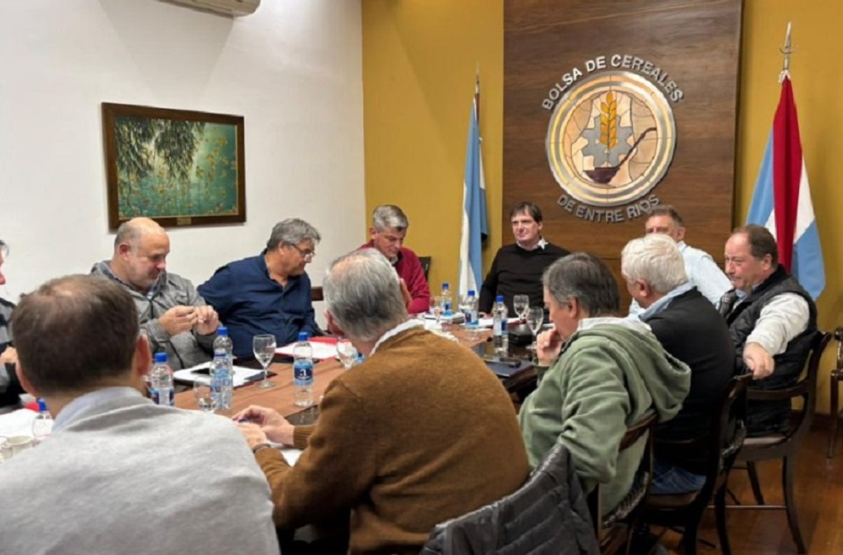 Diego Camuñas asumió como presidente de la Bolsa de Cereales de Entre Ríos