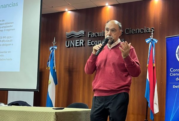 Más de 150 profesionales se capacitaron en Paraná sobre los cambios en Ganancias