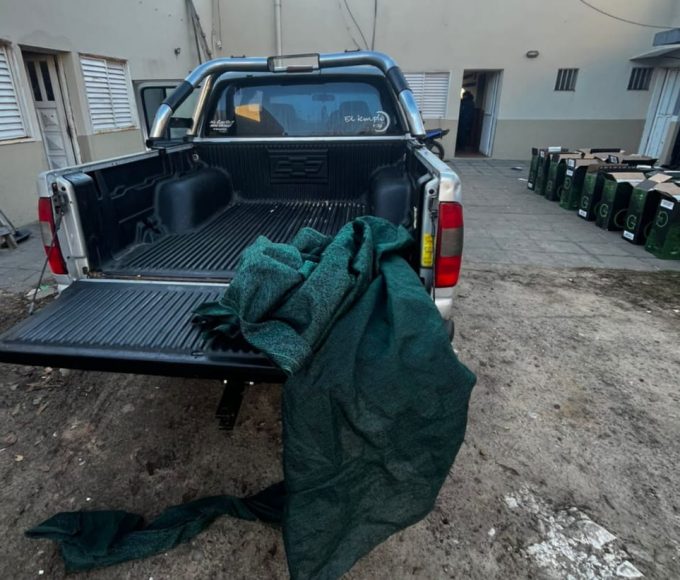 Cayó con 230 mil cigarrillos de contrabando en una S10 al sur de Concordia