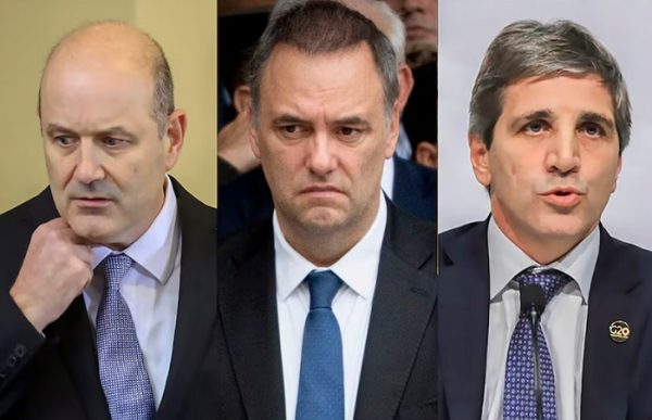 Denuncia penal contra tres ministros de Milei por desviar 400 mil millones