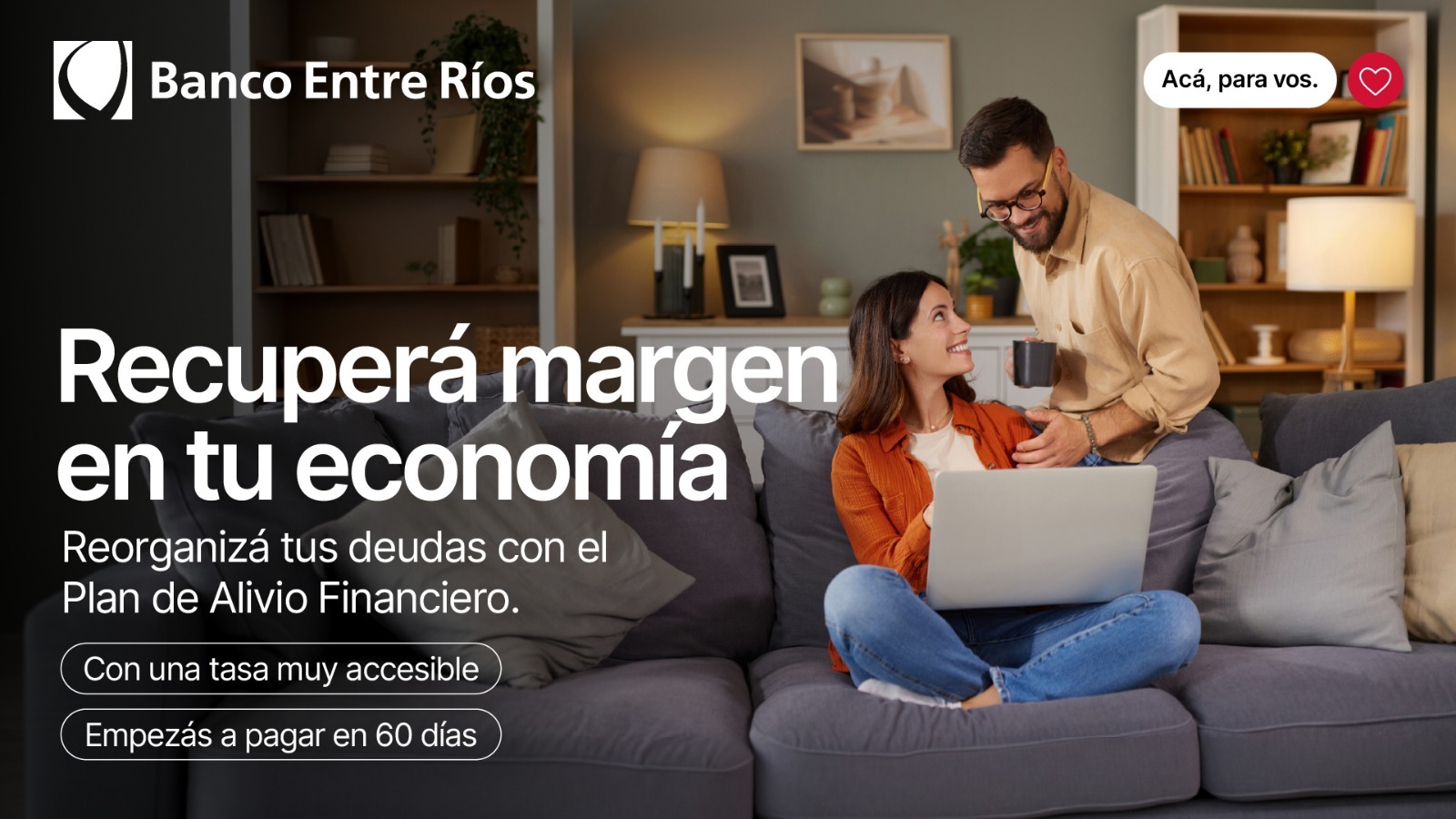 Banco Entre Ríos lanza plan con 60 cuotas y 2 meses de gracia