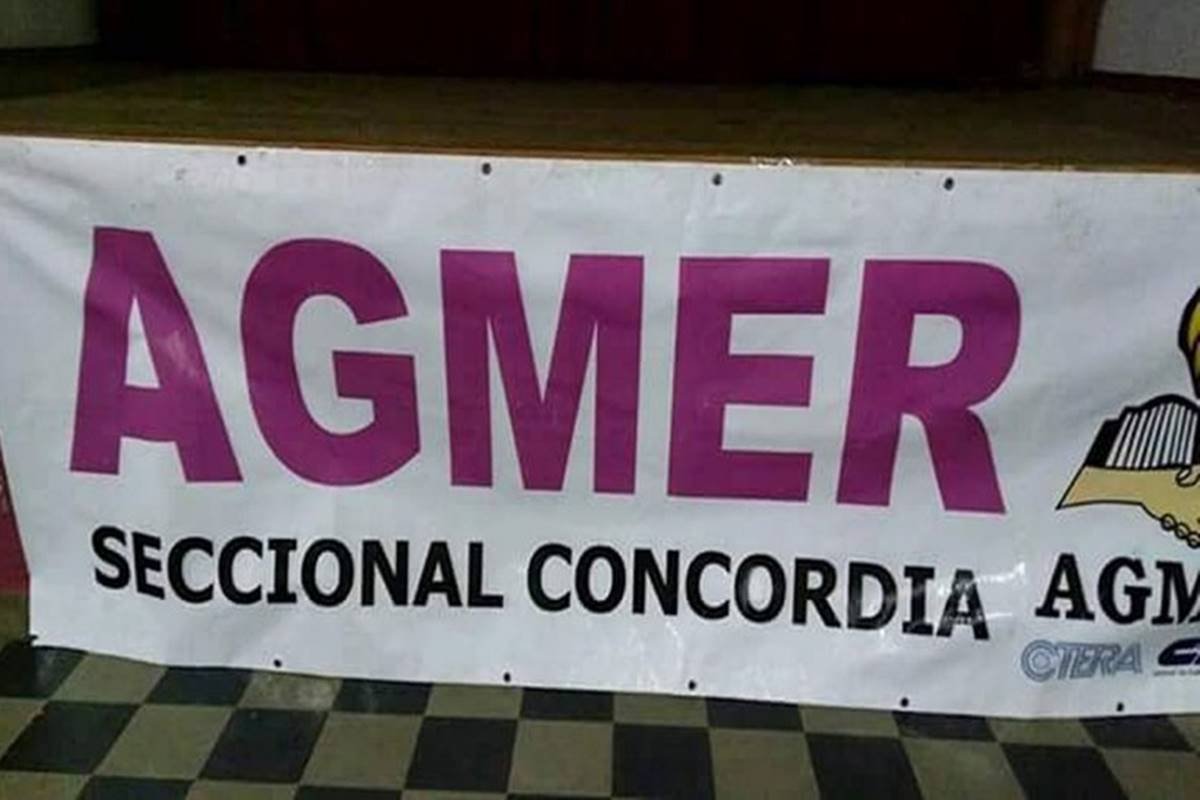 El CGE le prohibió a AGMER hacer asambleas en escuelas de Concordia