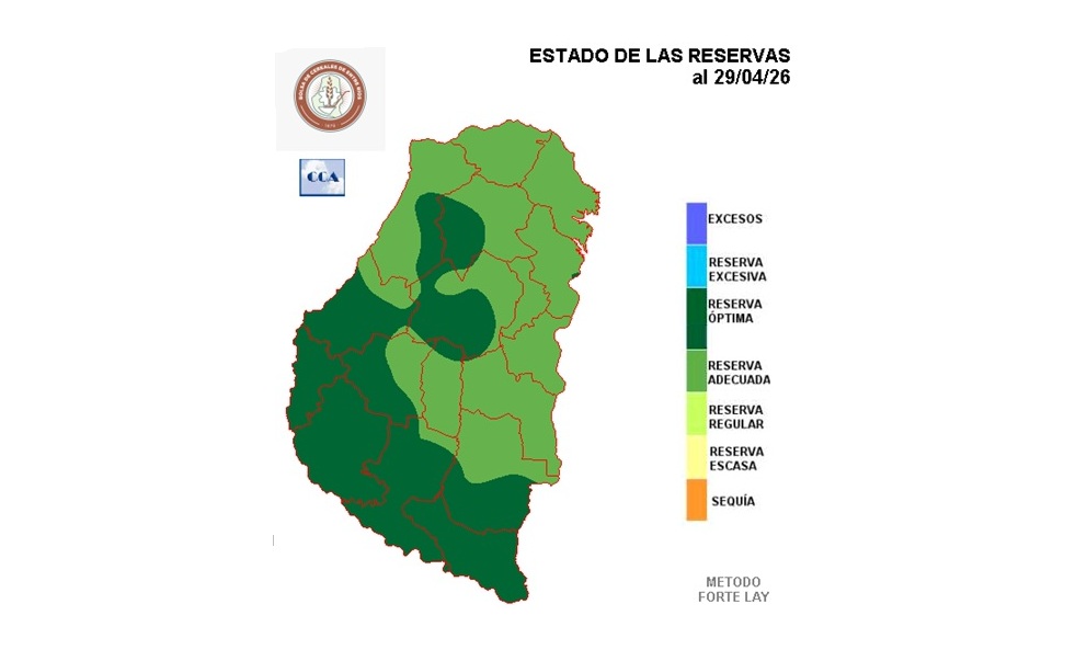 Entre Ríos arranca mayo con buenas reservas de agua pero sin lluvia a la vista