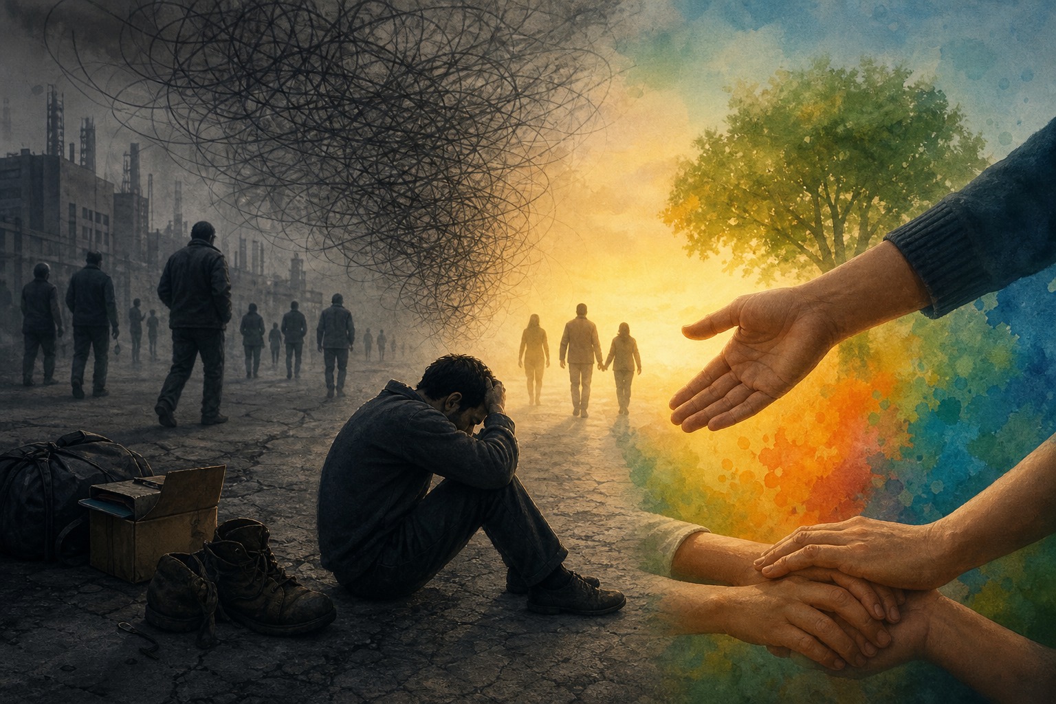 La cruda realidad que nadie quiere ver: como la crisis destroza la salud mental