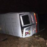 Vuelco en Ruta 18: conductor internado tras perder el control
