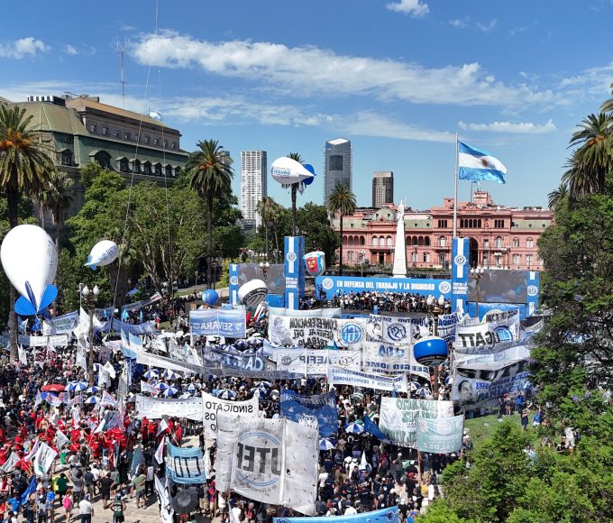CGT para la calle: Parana se moviliza contra Milei y UPCN viaja a Plaza de Mayo