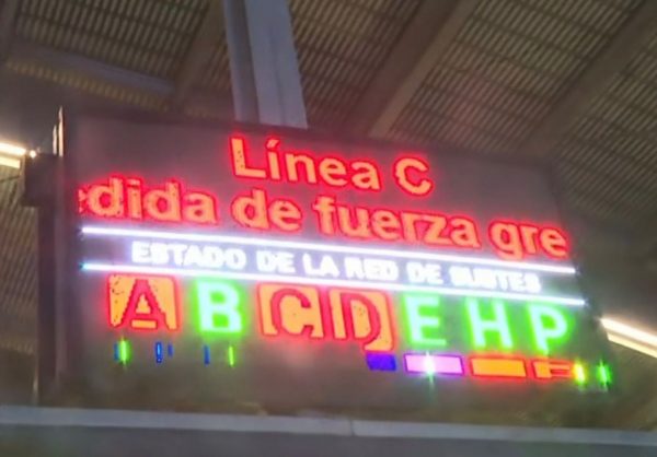 Caos en Capital: paro sorpresivo en el Subte C por asbesto