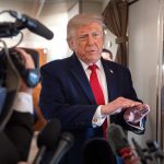 Trump exploto contra una periodista y corto la entrevista en vivo
