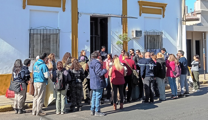 Agrotécnica de Concordia: 360 alumnos sin clases por pozos tapados