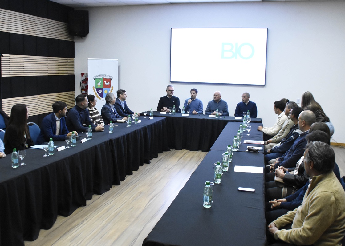 Crespo: inversion de 200 millones de dolares para planta de biogas
