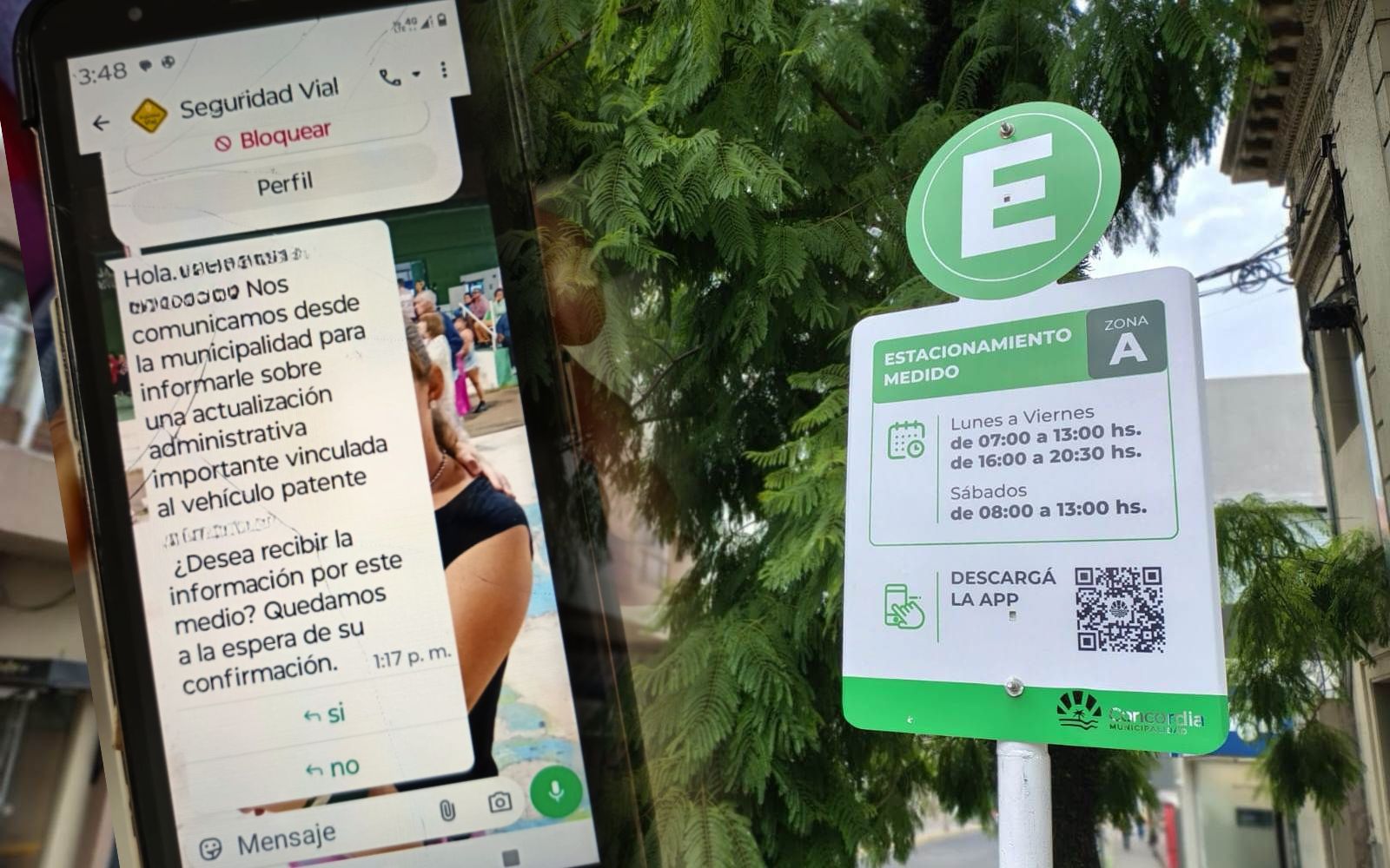 Concordia alerta: estafas con mensajes falsos del Estacionamiento Medido