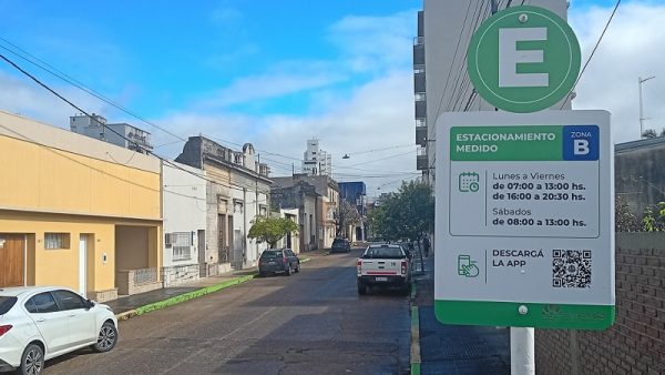 Caos en Concordia: el primer día del nuevo estacionamiento medido
