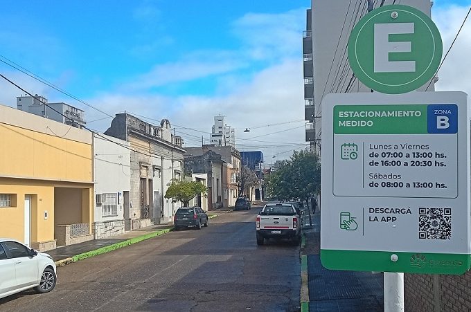 Caos en Concordia: el primer día del nuevo estacionamiento medido