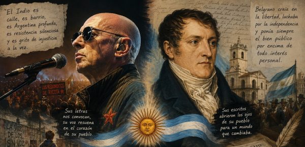 El Indio Solari y Belgrano: cuando la patria abraza a sus poetas rebeldes