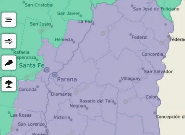 Alerta por bancos de niebla en Entre Ríos: las rutas que hay que evitar