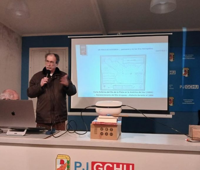 El libro que incomoda: Orduna expuso en Gualeguaychu su plan soberano