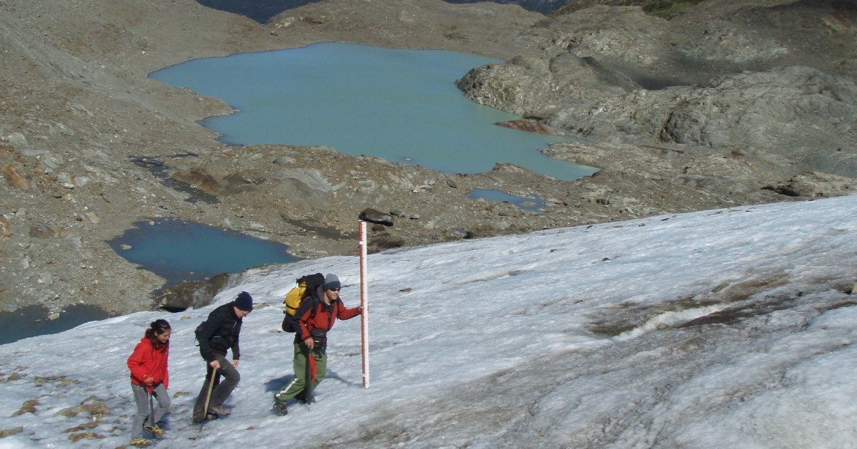 Escaladores murieron tras caer 50 metros en el glaciar Vinciguerra
