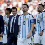 El "GRACIAS" pintado en Ezeiza que espera a la Selección tras la final perdida