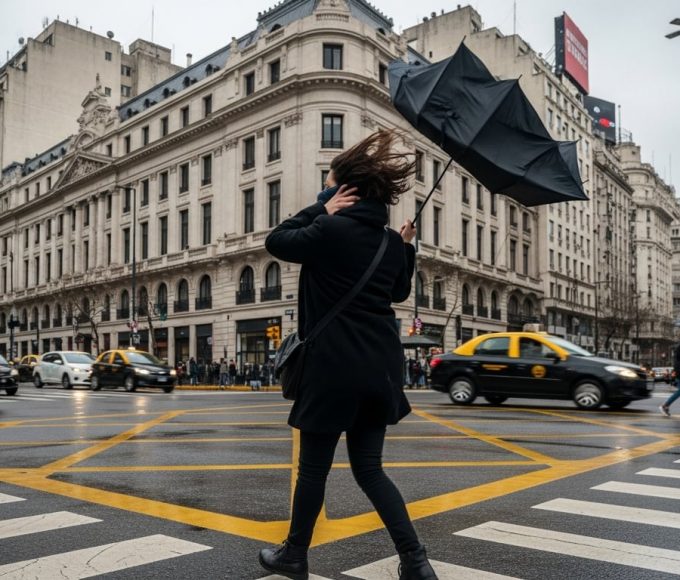 Alertas por tormentas, vientos y nevadas en 12 provincias este martes