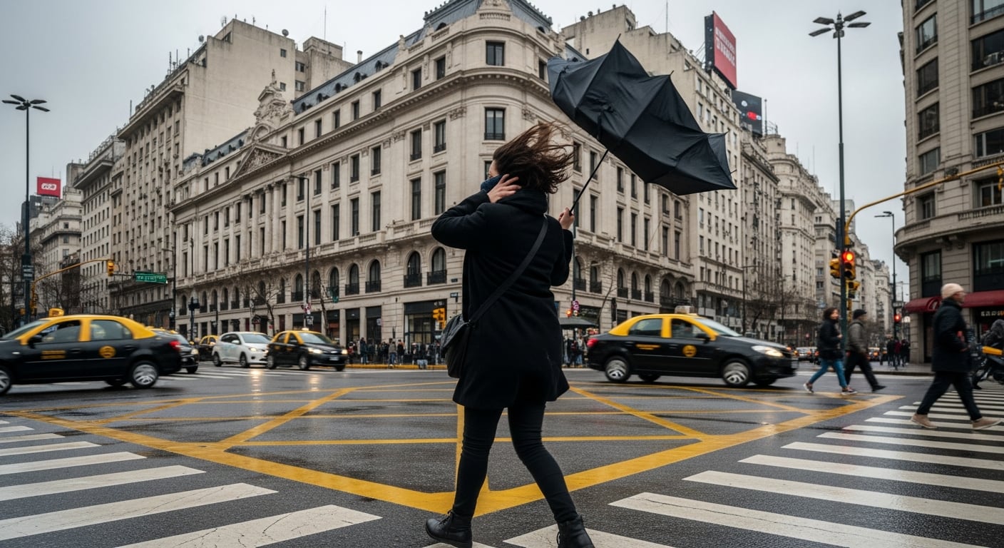 Alertas por tormentas, vientos y nevadas en 12 provincias este martes