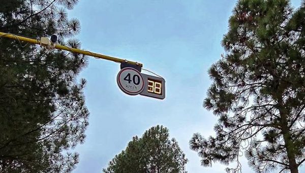 Federación instala un cinemómetro en la Ruta Provincial 44
