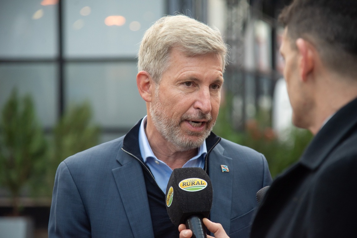Frigerio en Palermo: otra vez a fondo contra las retenciones al campo