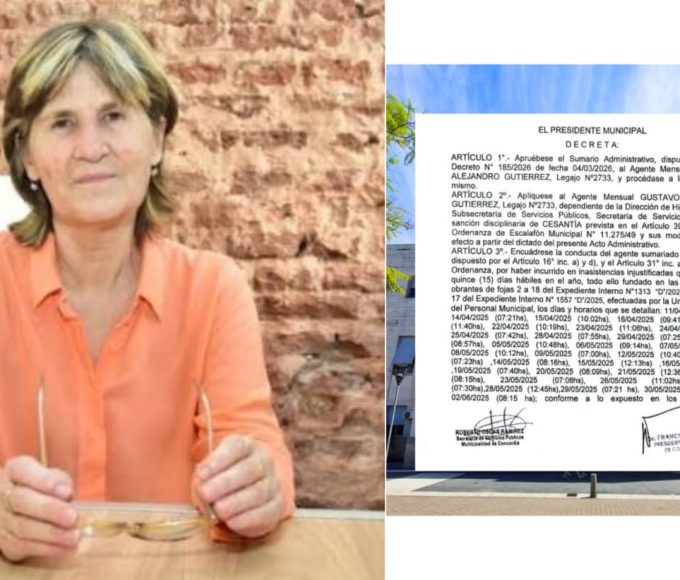 La defensa del agente cesanteado acusa a Azcué de persecución política