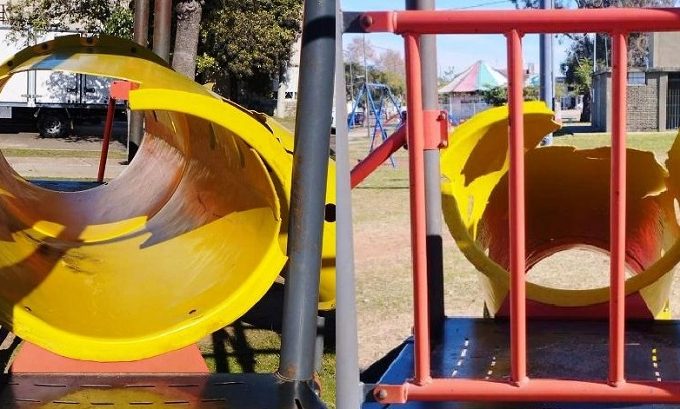 Parque Ferré: vecinos y feriantes exigen mantenimiento urgente