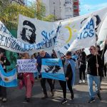ATE marchó en Concordia contra la reforma previsional y apuntó a Frigerio