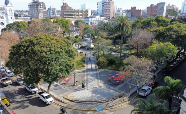 Concordia se prepara: cortes en la plaza 25 de Mayo desde las 17