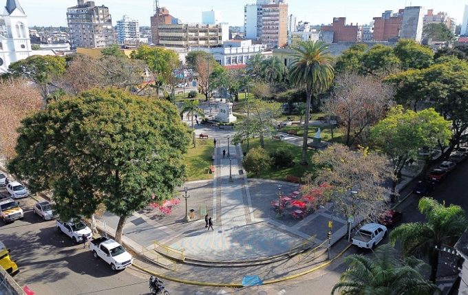 Concordia se prepara: cortes en la plaza 25 de Mayo desde las 17