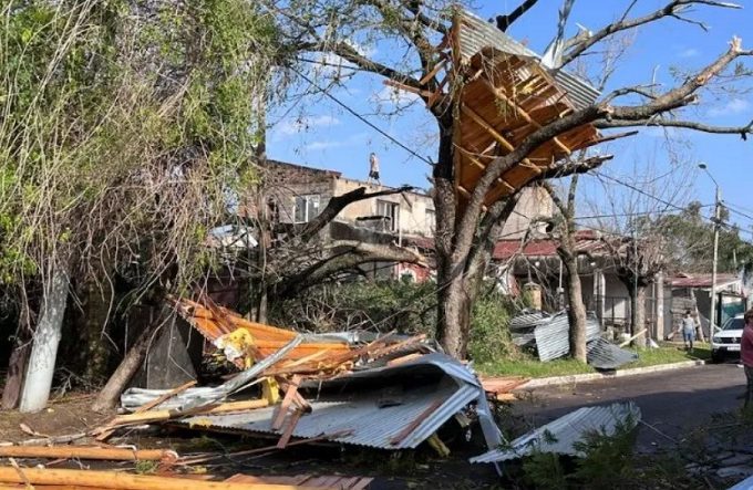 Temporal en Concordia y La Criolla: la Provincia envió módulos y materiales