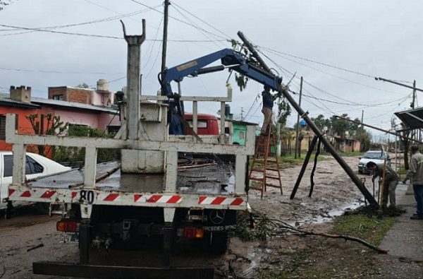 Temporal en Concordia: más de 50 familias piden ayuda y el municipio despliega operativo