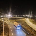 Autovía 14: iluminación y señalamiento en Ruta 135 y dos rotondas