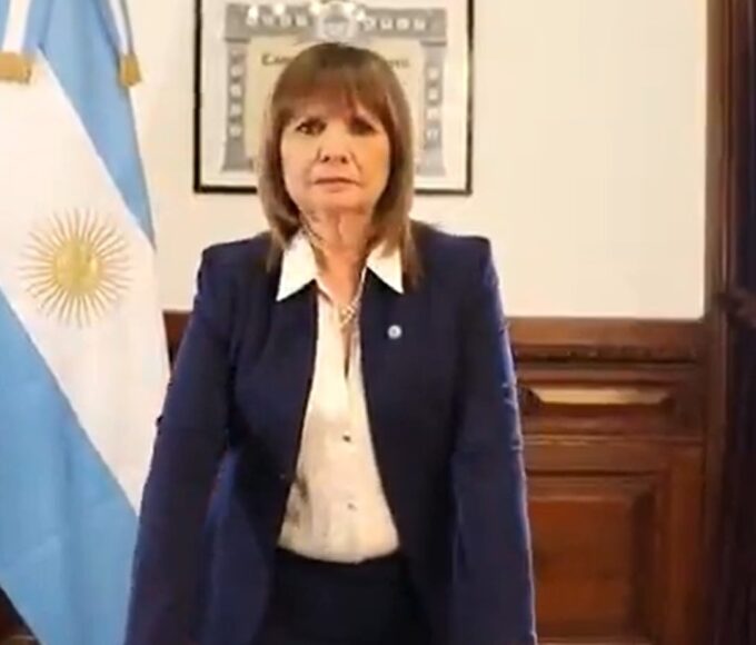 Bullrich, ausente del Gabinete: la bronca con Milei y el tema Brasil