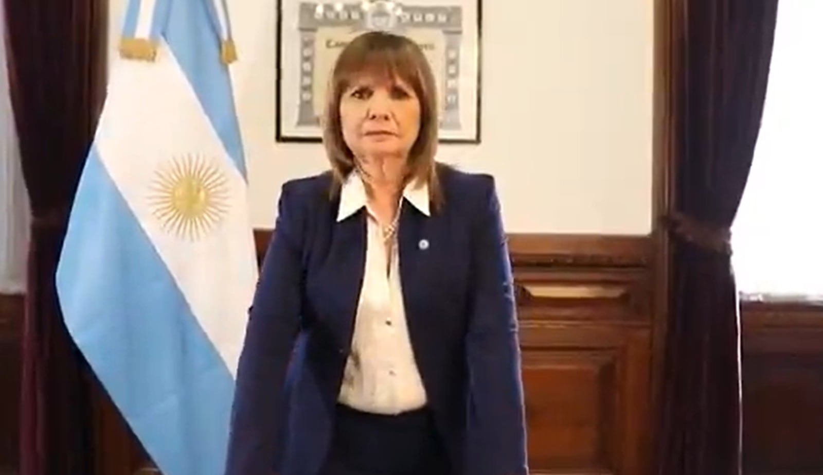 Bullrich, ausente del Gabinete: la bronca con Milei y el tema Brasil