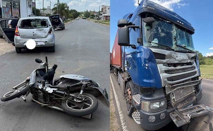 Dos siniestros viales, dos internaciones en el Hospital Masvernat