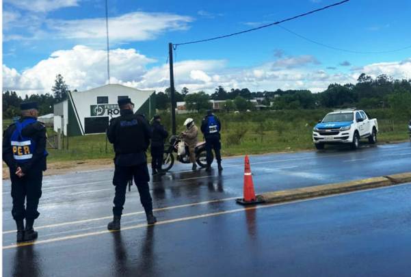 Más de 100 controles y una moto con pedido de secuestro